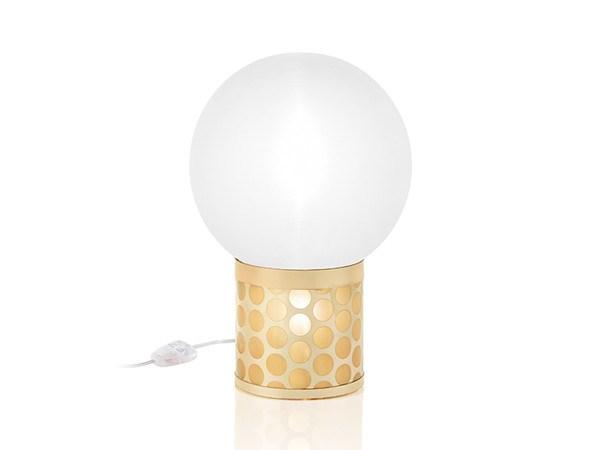 ATMOSFERA Goldflex® and methacrylate LED table lamp