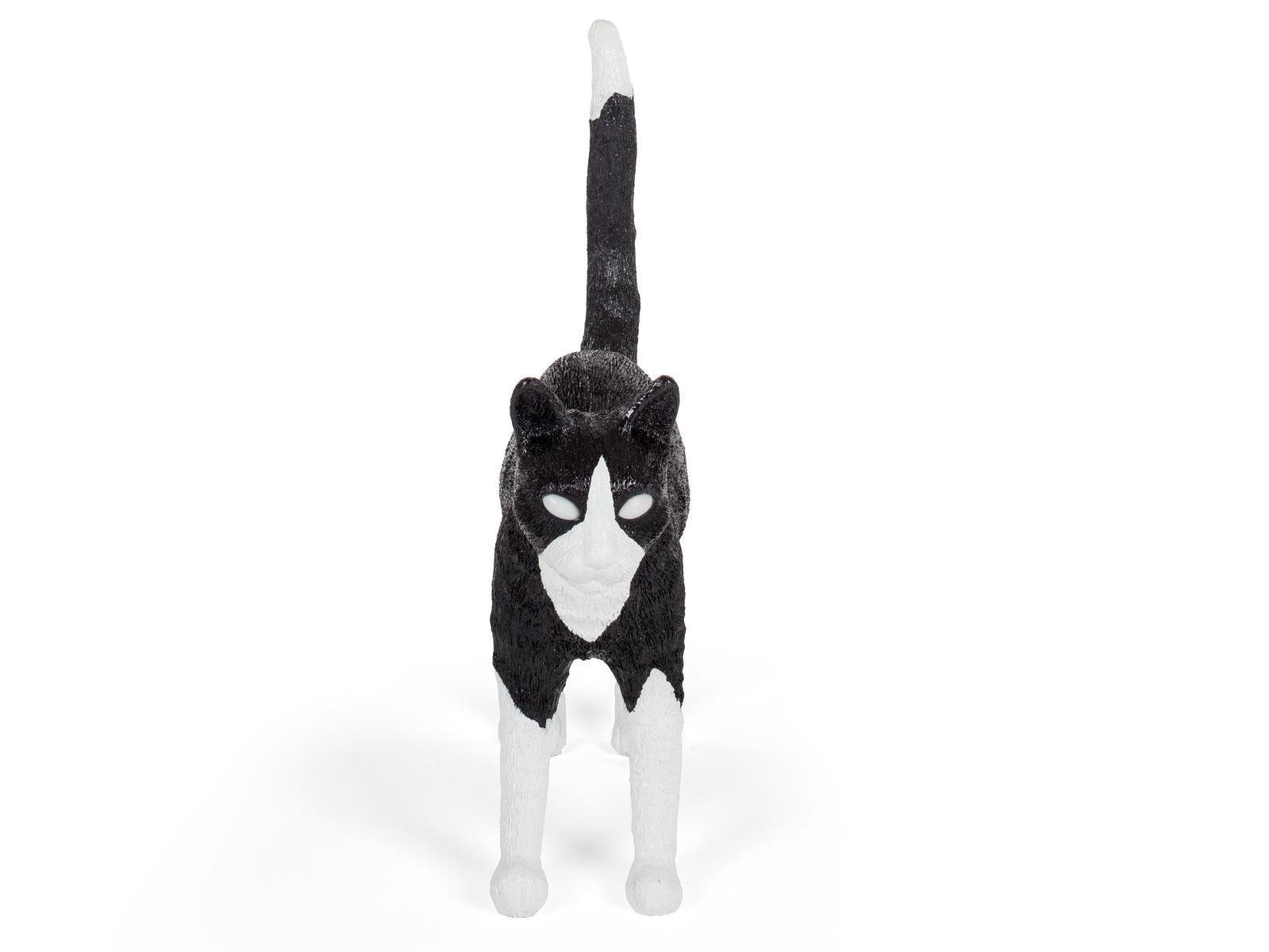JOBBY THE CAT LED resin table lamp with USB charging