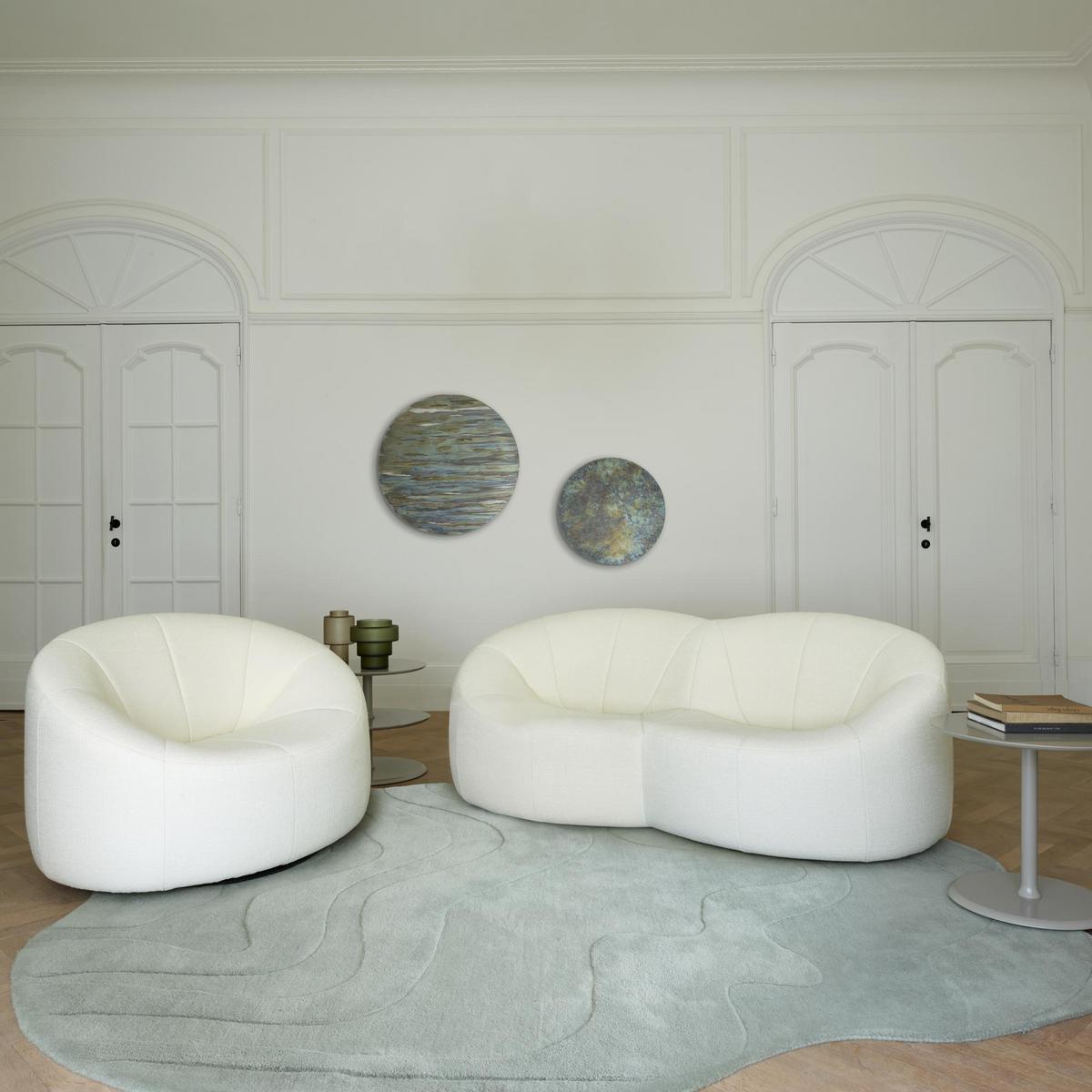PUMPKIN Fabric armchair