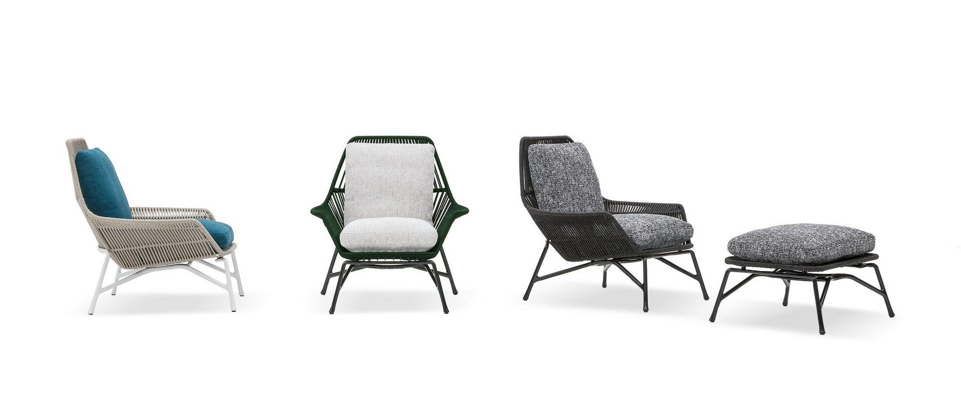 PRINCE “CORD” OUTDOOR Outdoor armchair