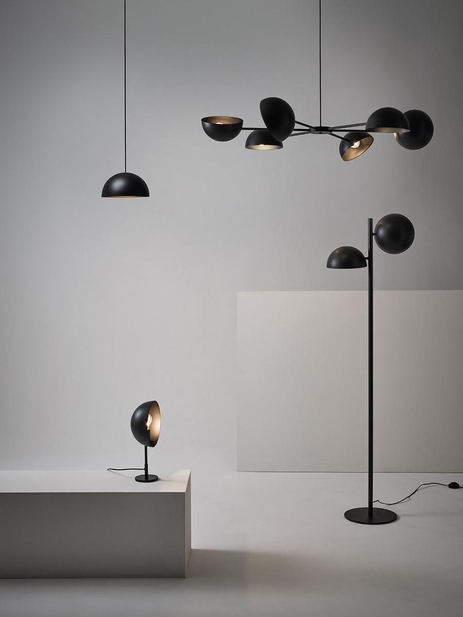 CHARLOTTE Painted metal table lamp
