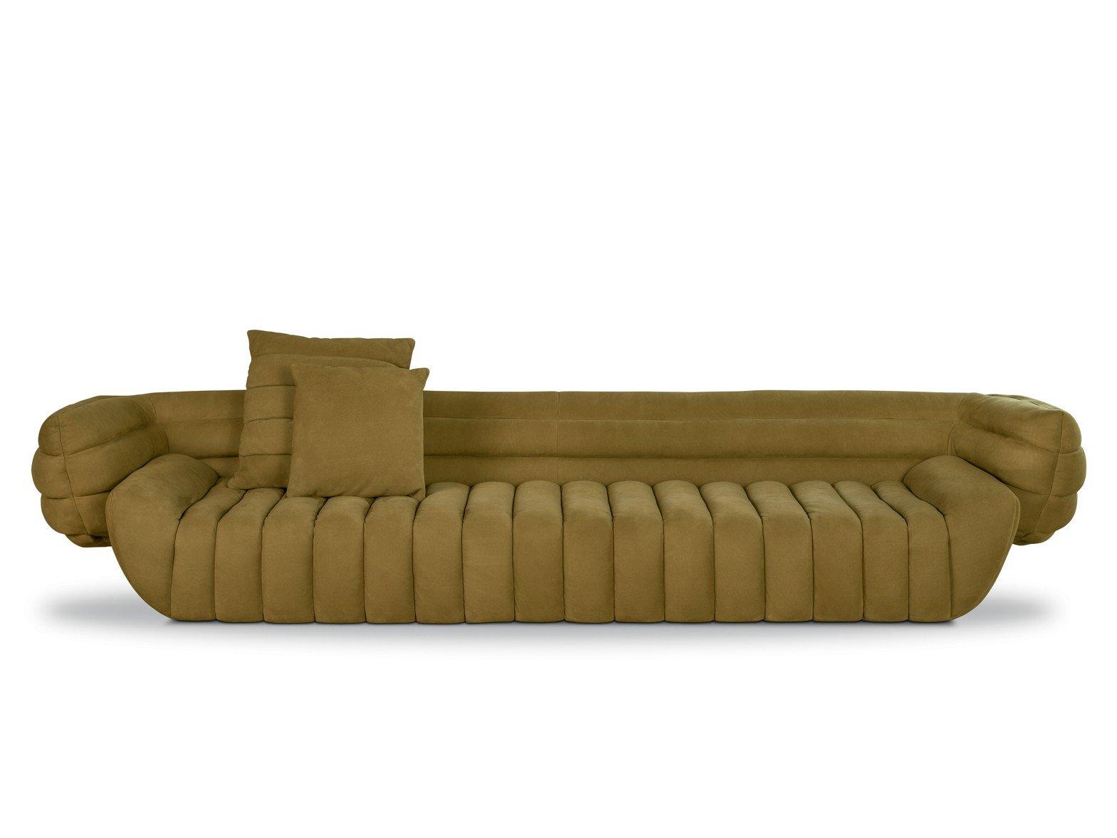 TACTILE Leather sofa