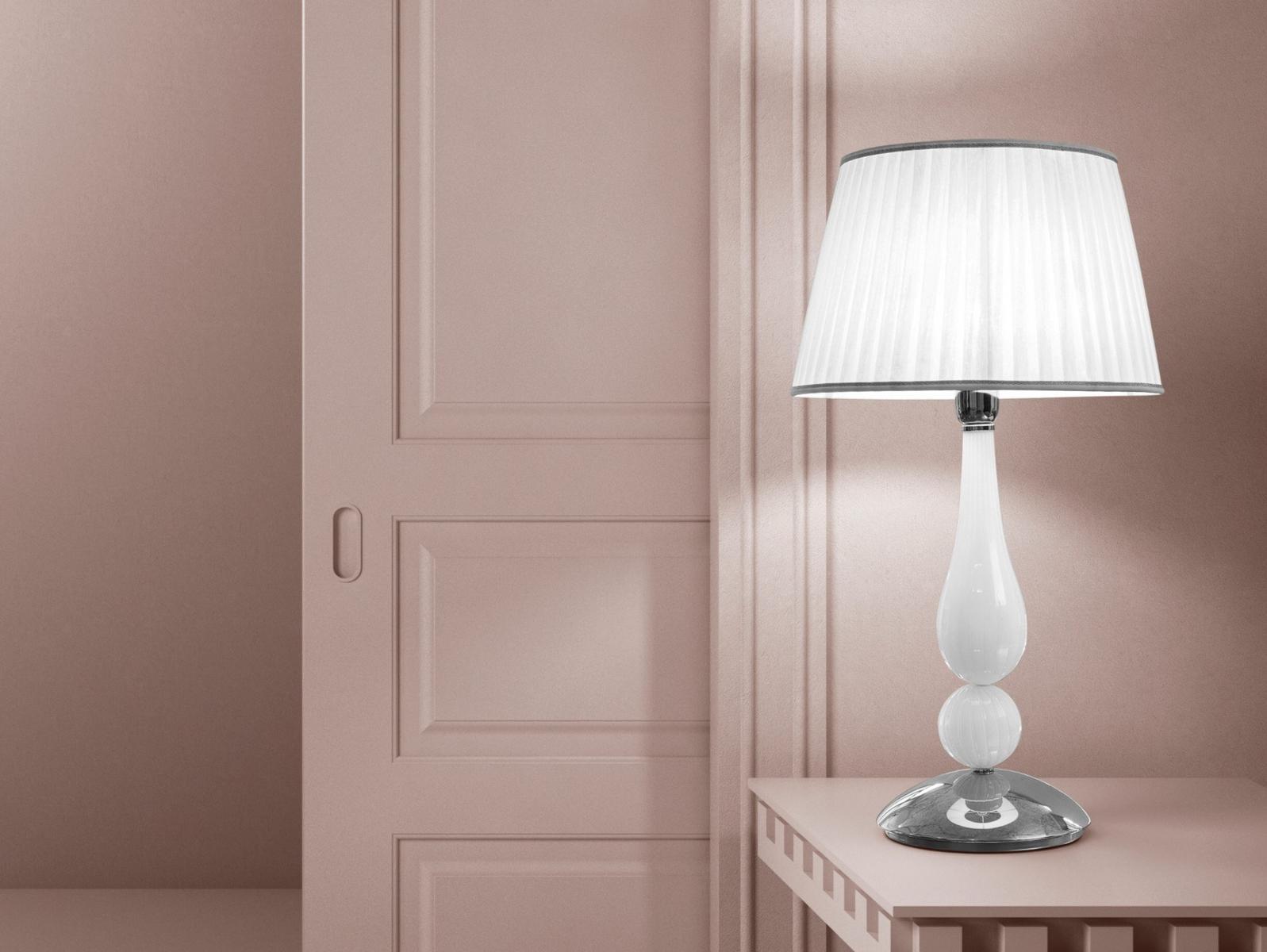 CAROLA Glass table lamp
