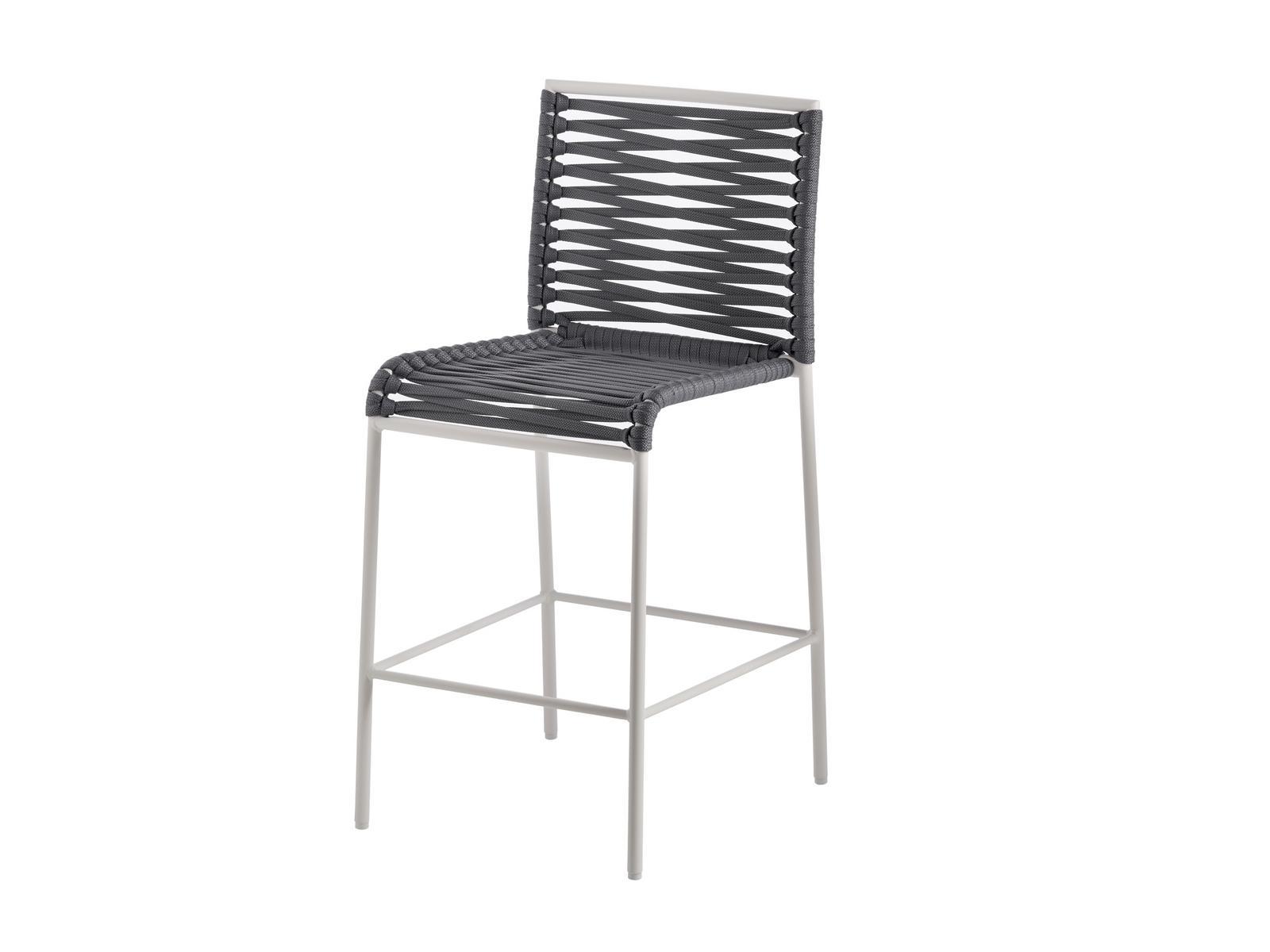 ARIA High stool with back