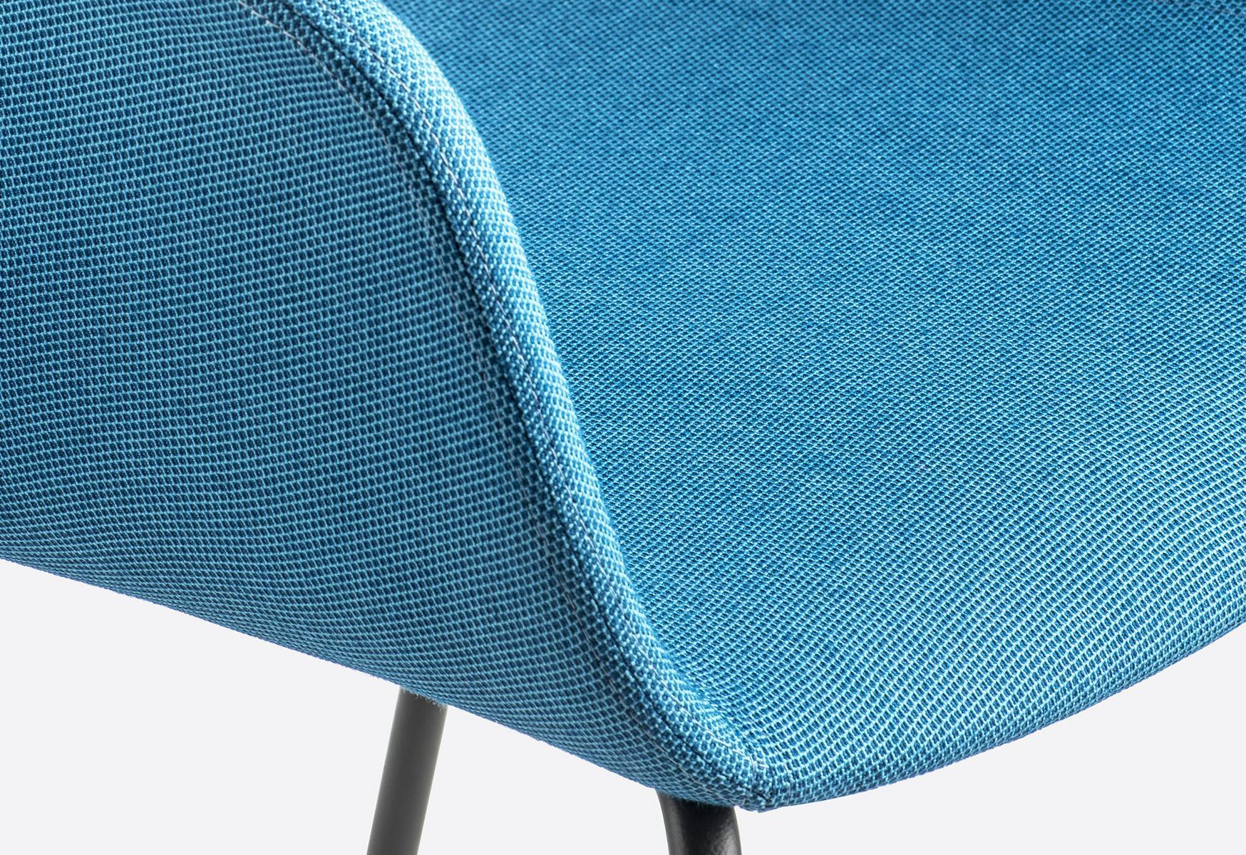 BABILA 2736 Fabric chair with armrests