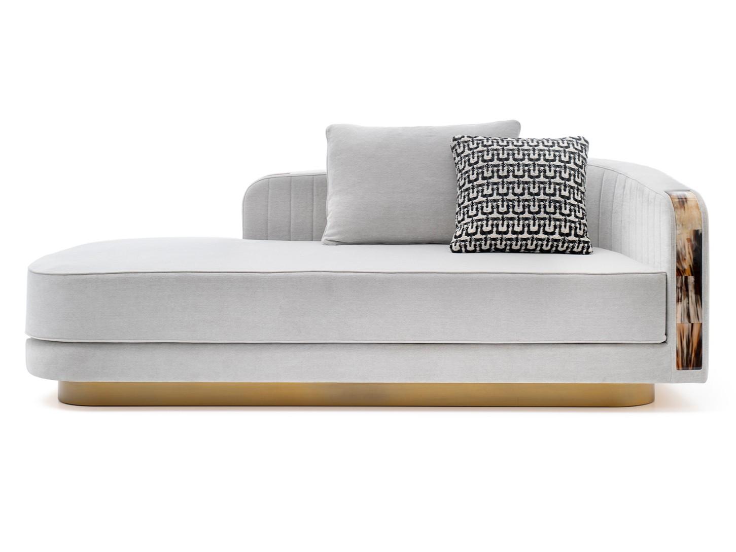 AFRODITE 7043DXB Chenille day bed