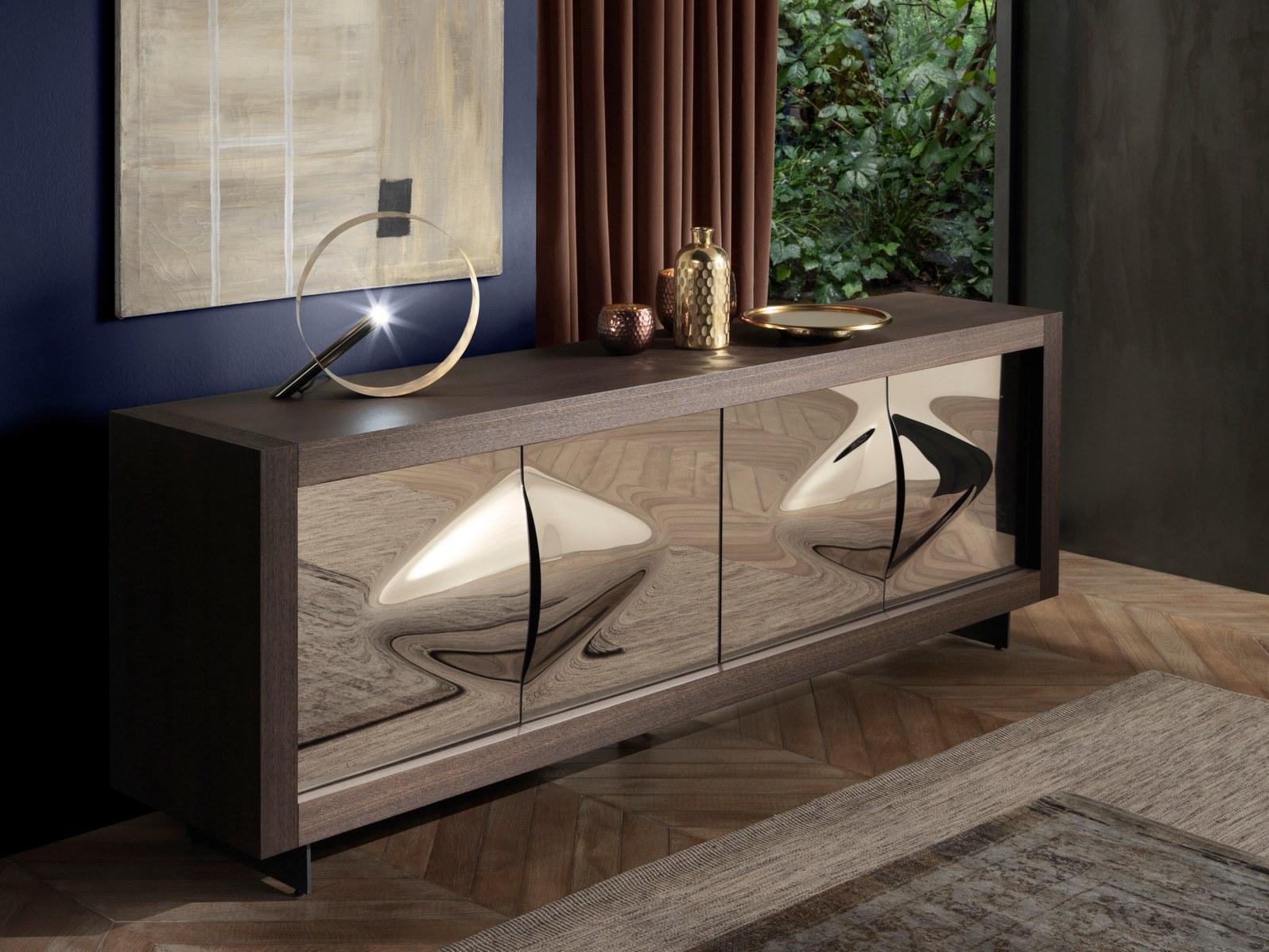 PICASSO - VENERE Wooden sideboard with doors