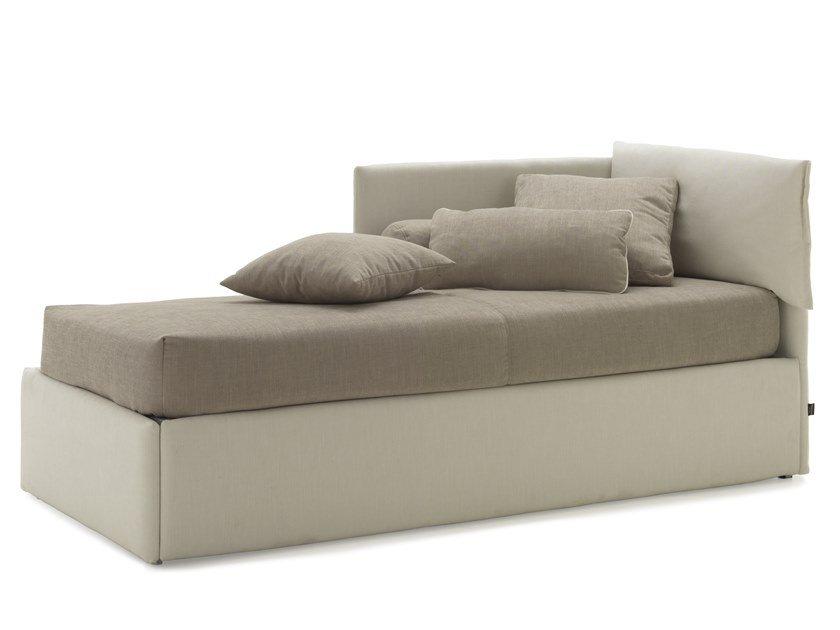 IORCA 16 Single bed with headboard and side short panel