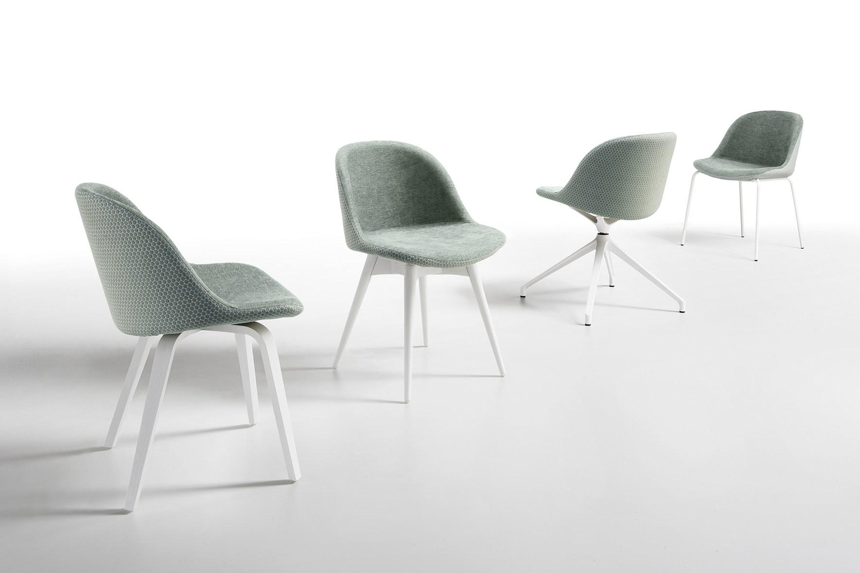 SONNY S-Q Contemporary style upholstered metal restaurant chair