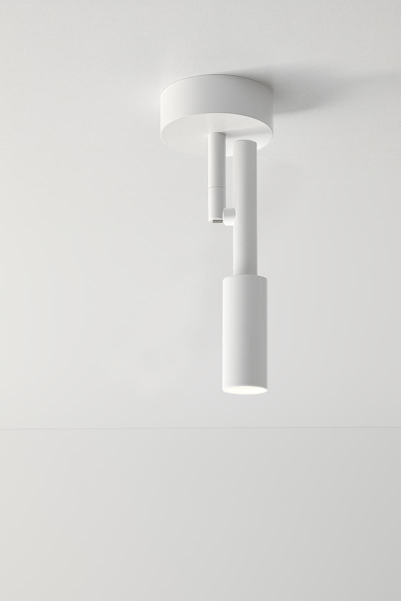 TUBINO LED adjustable aluminium ceiling lamp