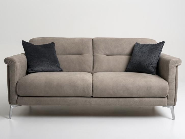 STRIKE 2 seater leather sofa
