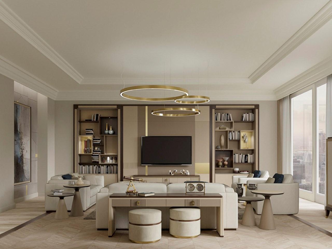 PR.702 Leather armchair with armrests