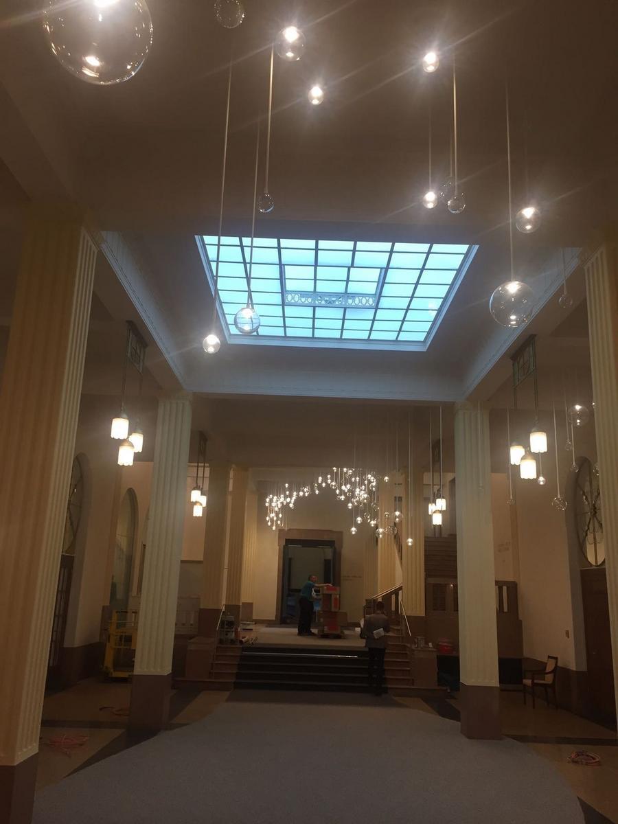 BANGSTER LED glass and aluminium pendant lamp BANGSTER LED glass and aluminium pendant lamp