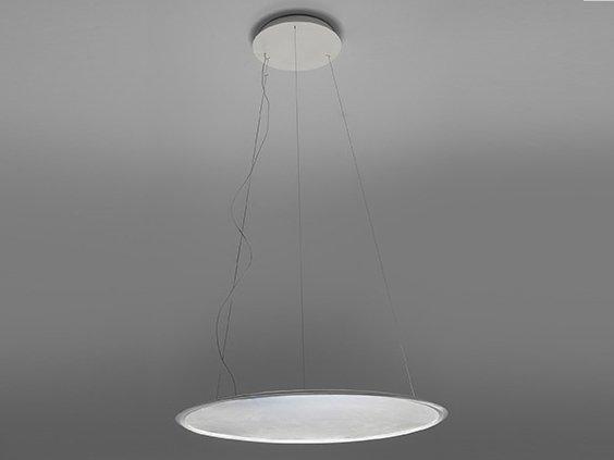 DISCOVERY LED direct-indirect light aluminium pendant lamp