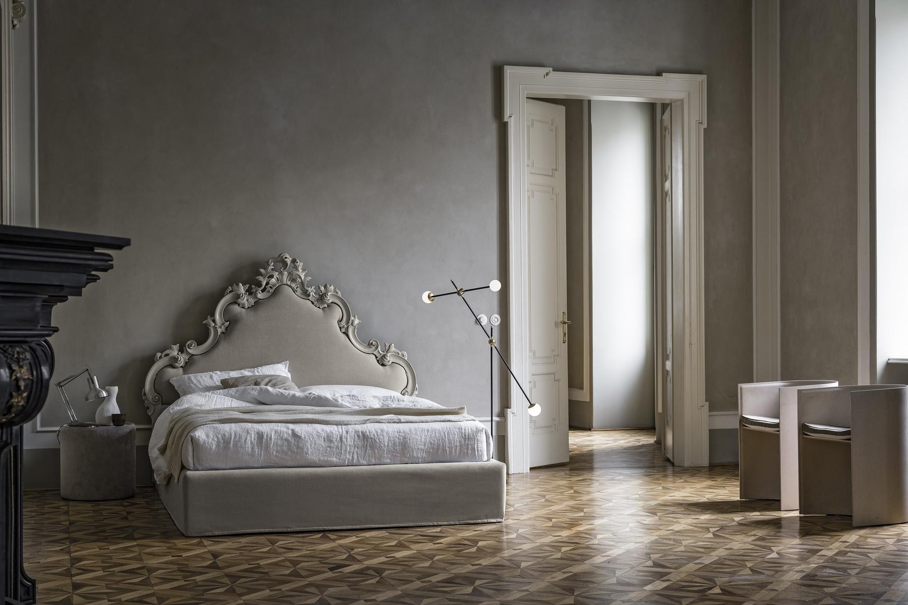 MADEMOISELLE Double bed with high headboard