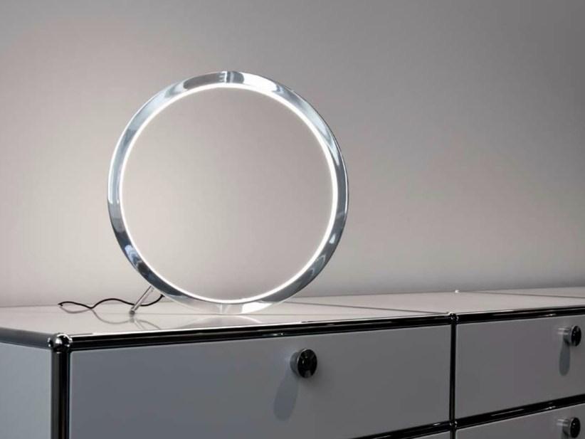 CIRCOLO SLIM LED aluminium table lamp