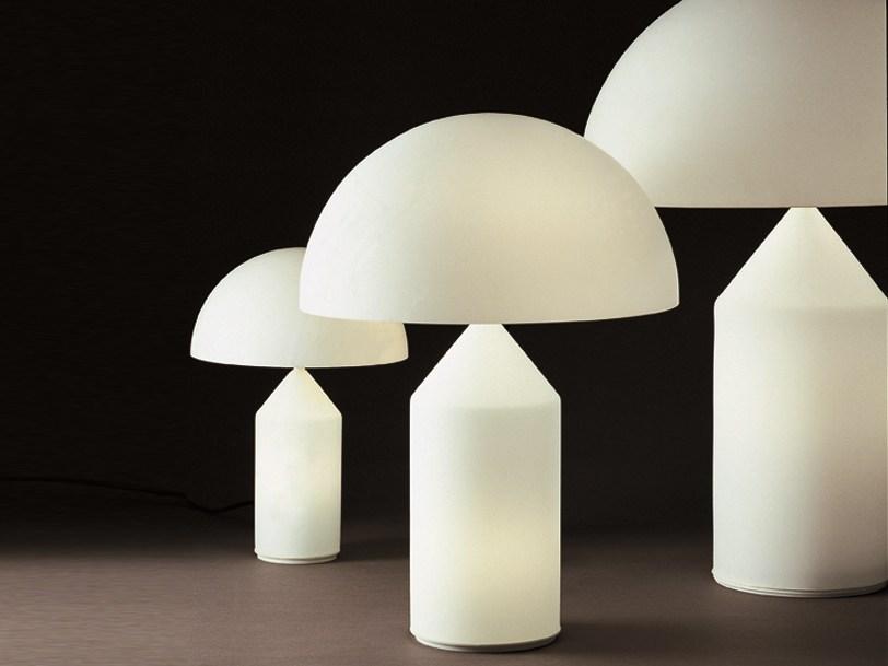 ATOLLO GLASS Murano glass table lamp