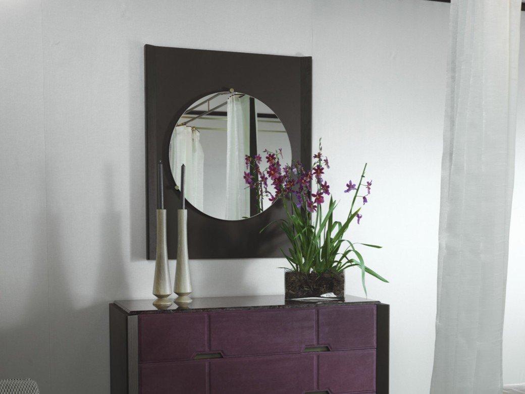 LEPANTO Framed wall-mounted wooden mirror
