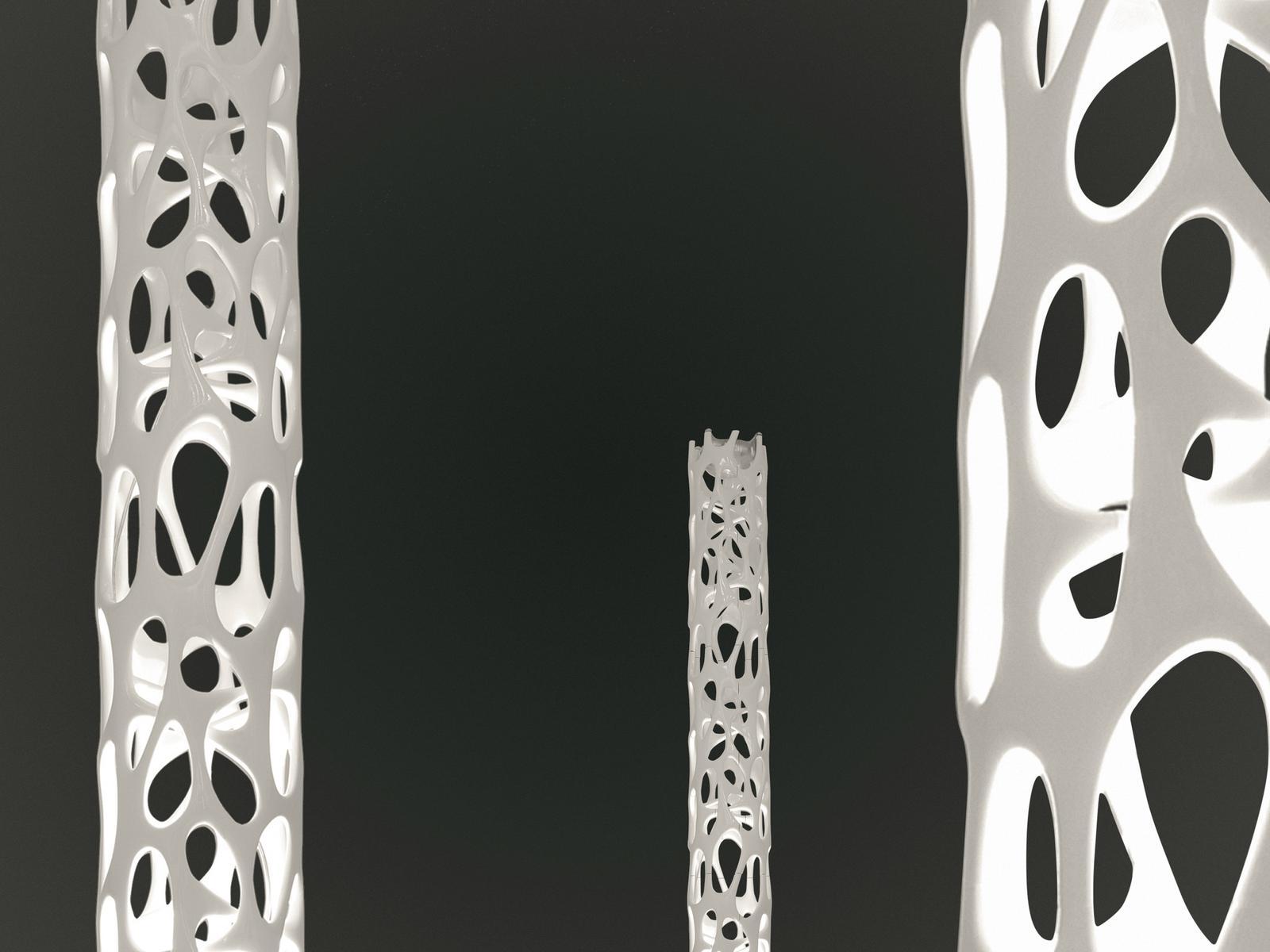 NEW NATURE LED chrome plated steel floor lamp