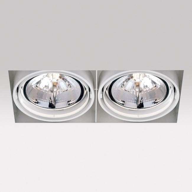 GRID IN TRIMLESS Multiple adjustable recessed spotlight