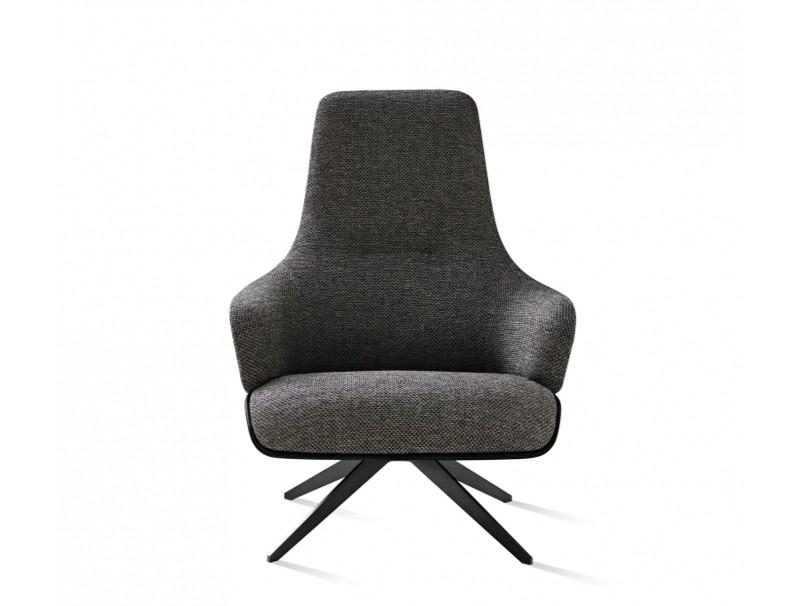 KENSINGTON High-back fabric armchair