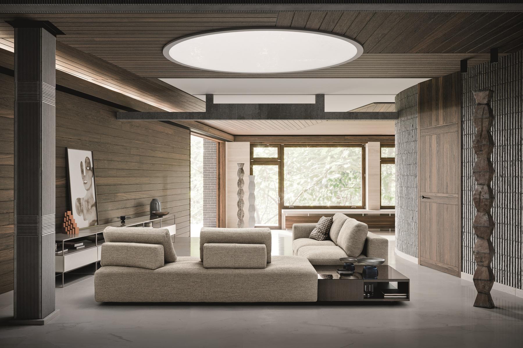 URBAN 2.0 Sectional fabric sofa