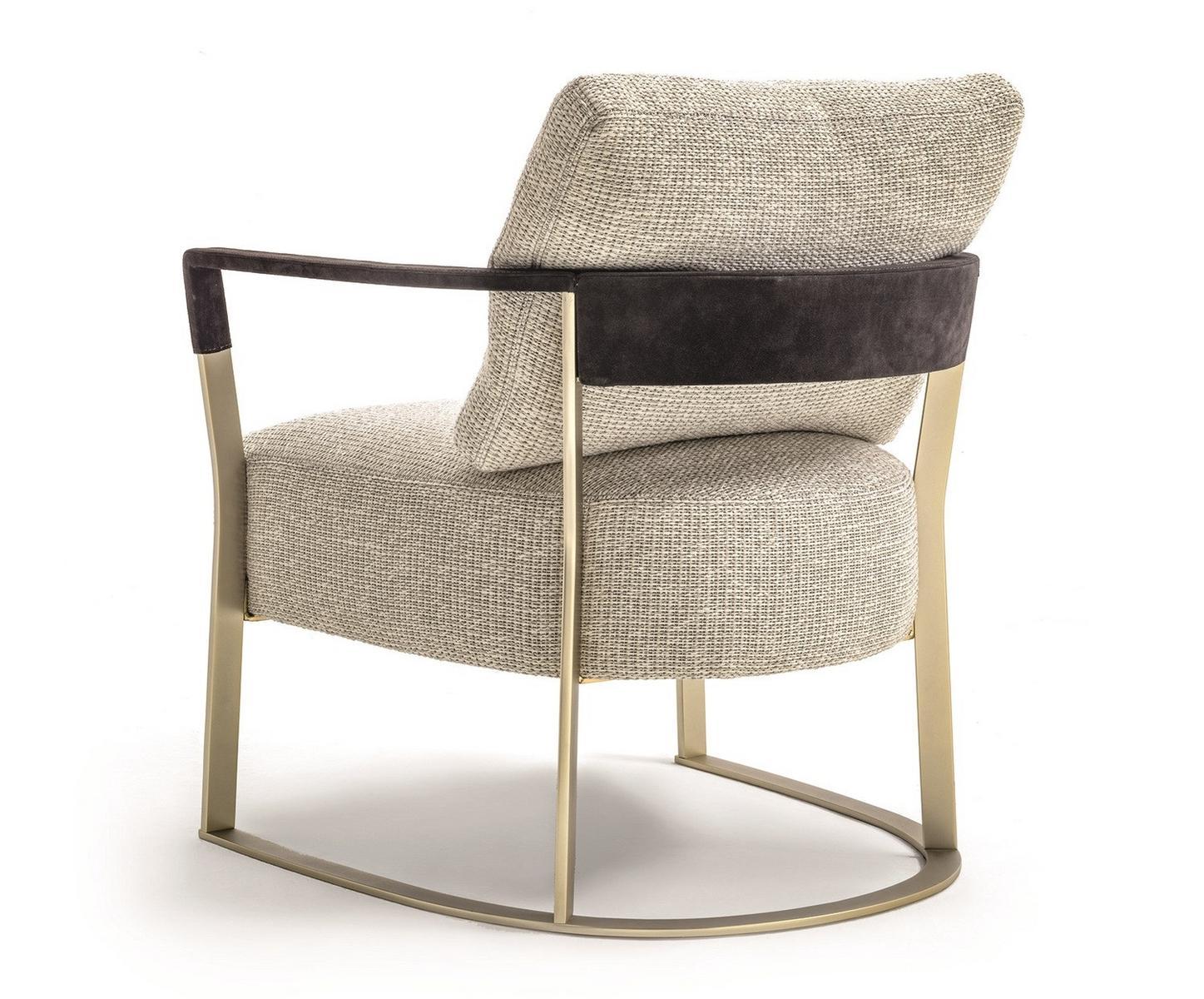 KATHRYN Leather easy chair