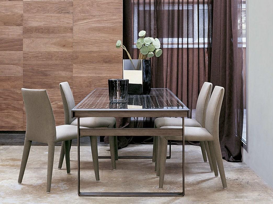 VOL AU VENT Upholstered fabric chair