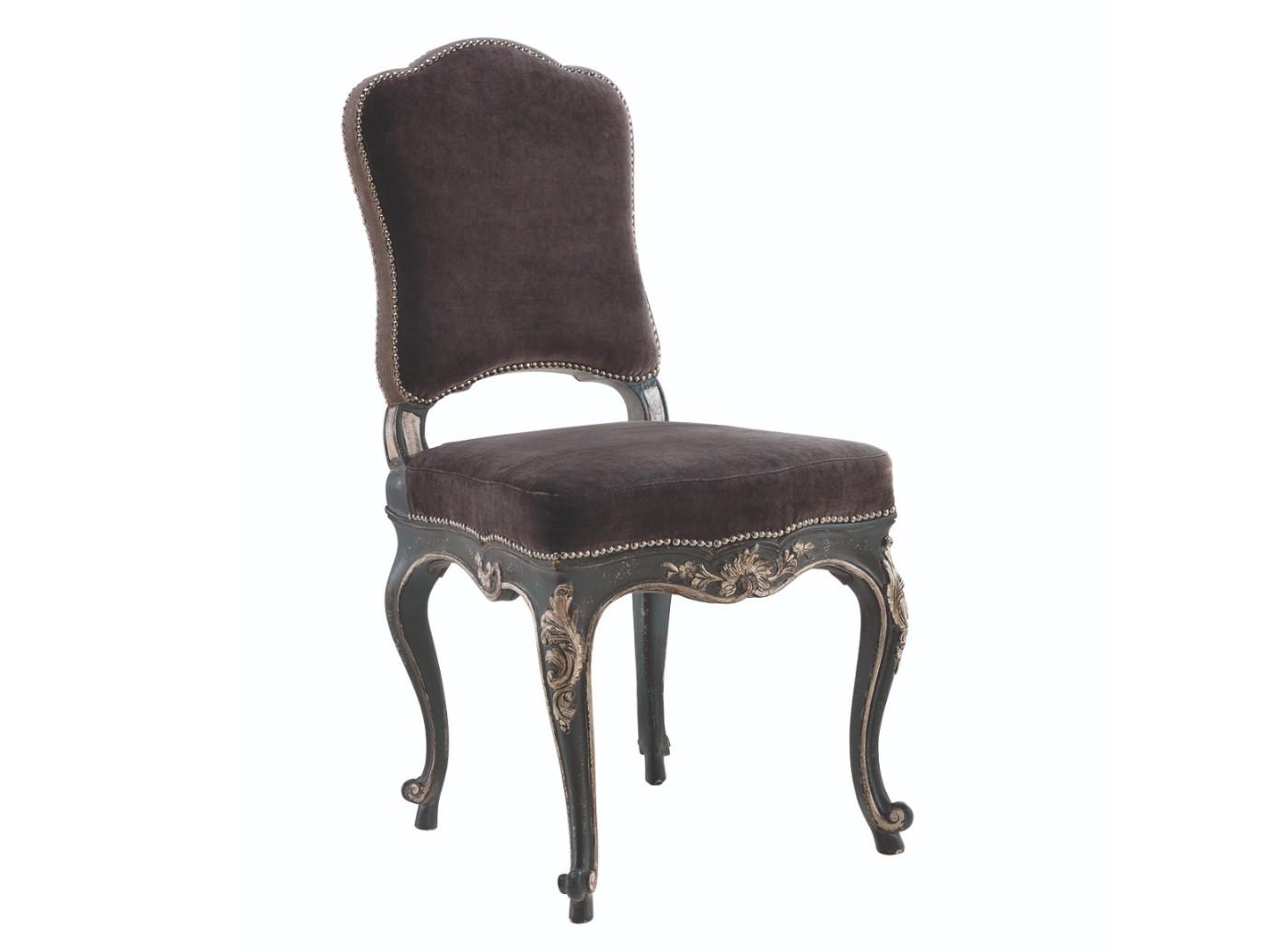 ELIZABETH Classic style upholstered wooden chair
