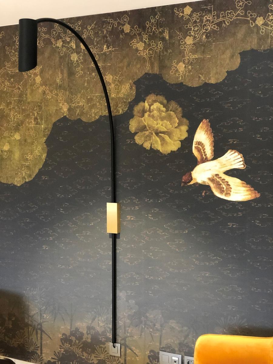 WALLSTER LED aluminium wall lamp