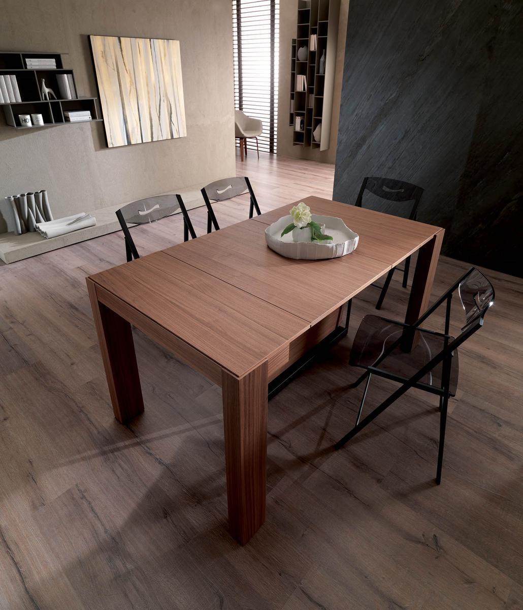 A4 Extending wooden console table
