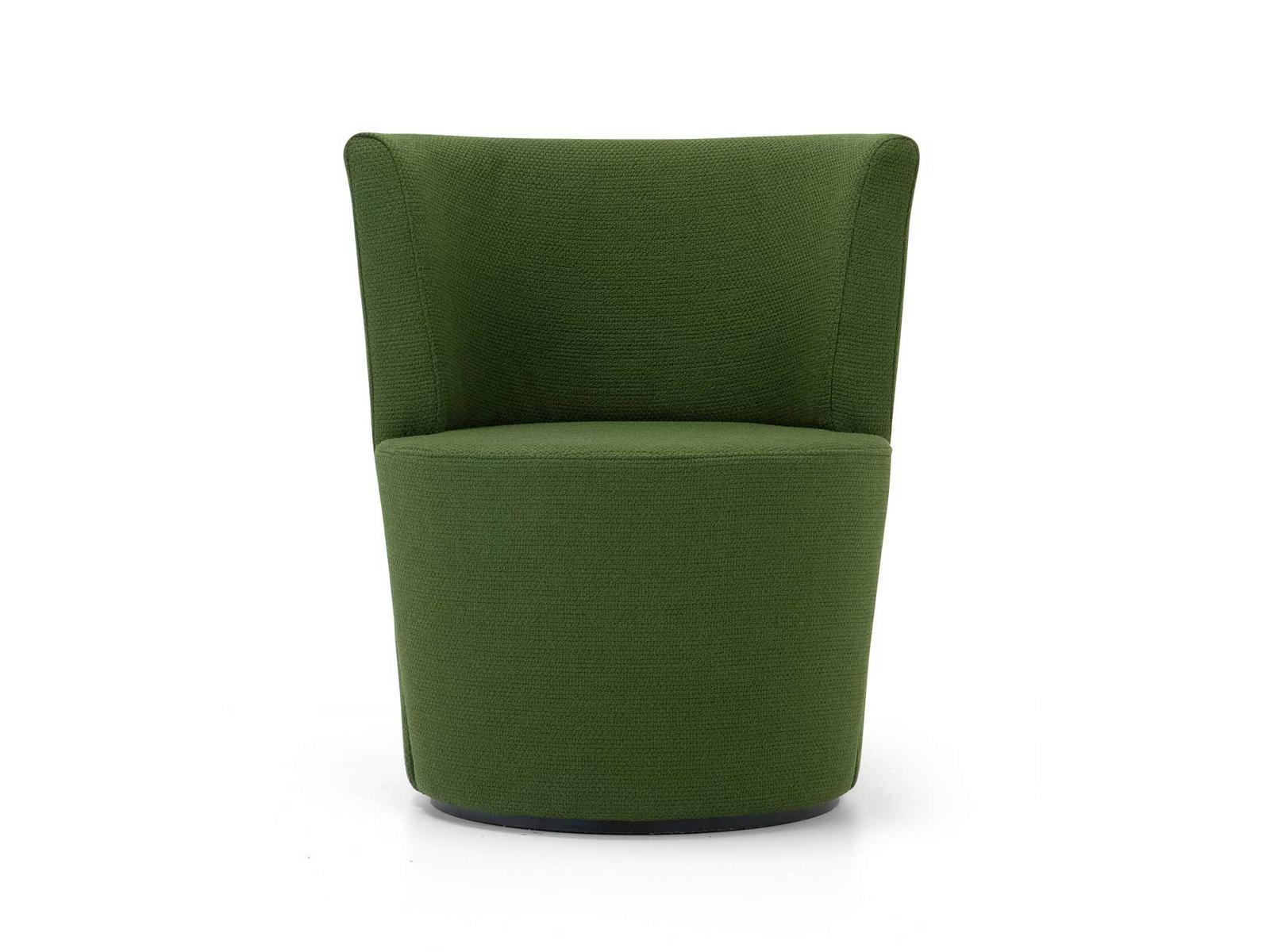 RONDA Upholstered fabric lobby chair
