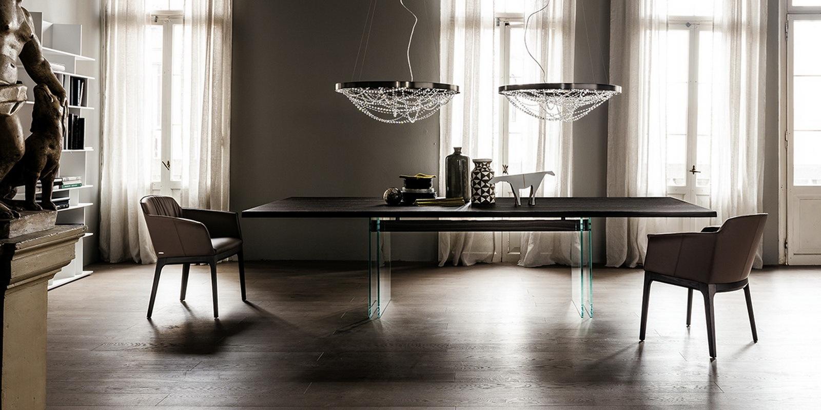 IKON Rectangular veneer table