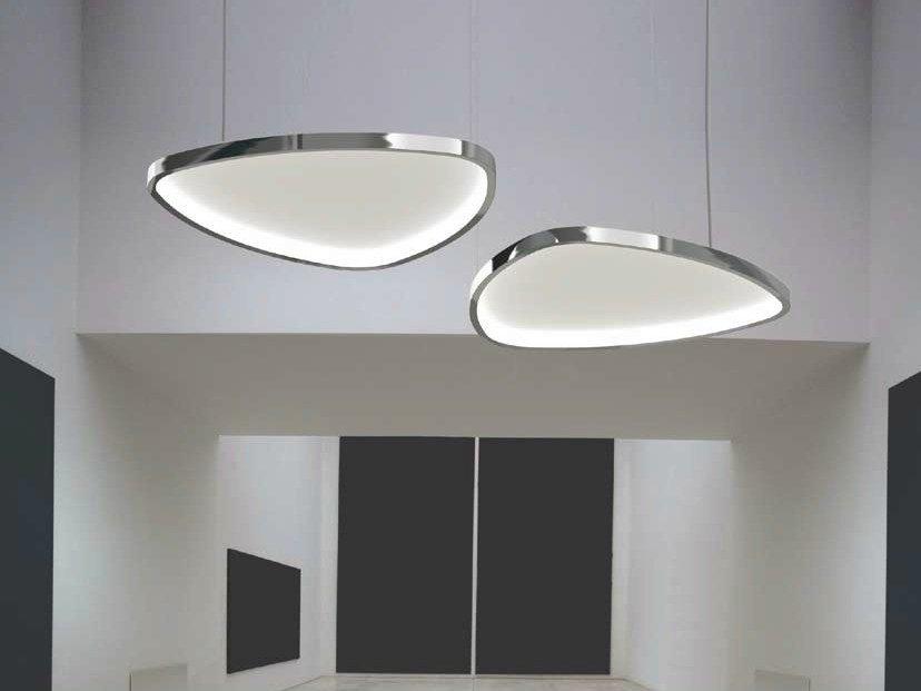 SOFT DELTA ACOUSTIC LED pendant lamp with acoustic diffusor