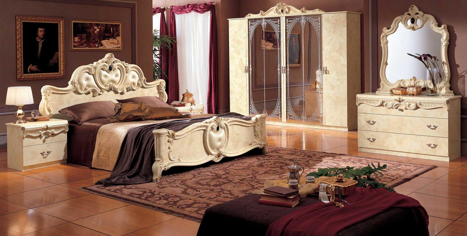 BAROCCO Eco-leather bedroom set