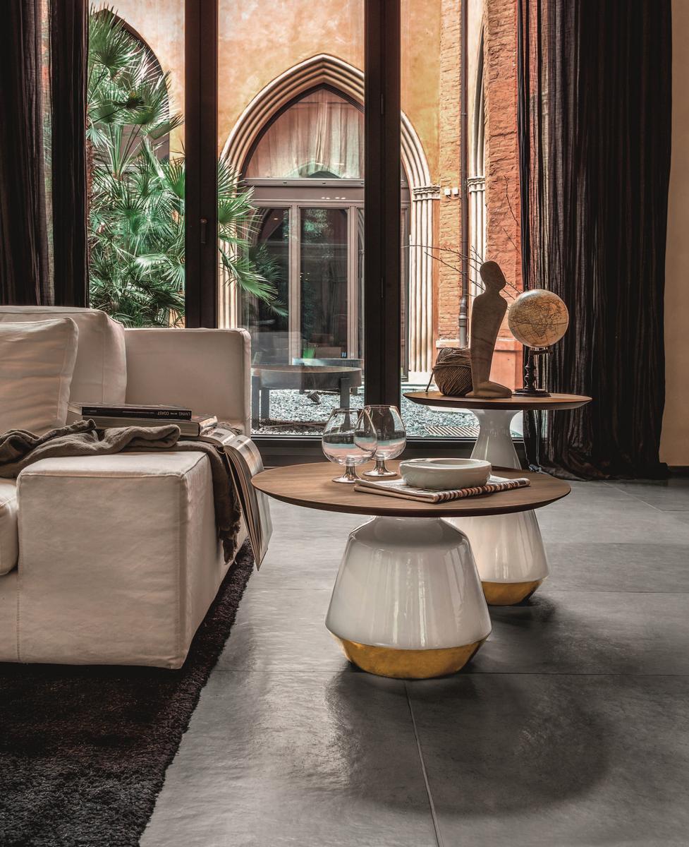 AMIRA Round MDF coffee table
