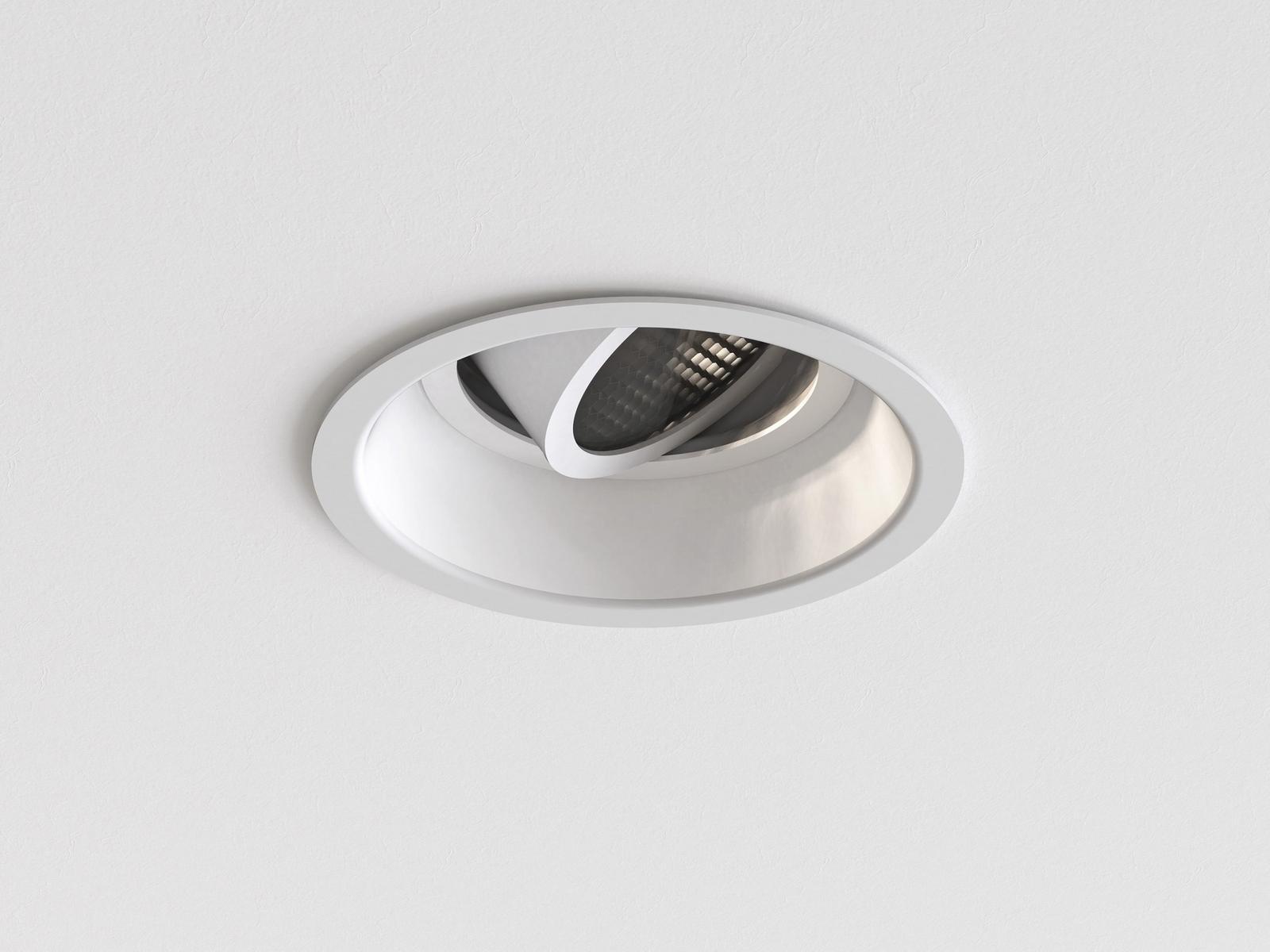 MINIMA ROUND ADJUSTABLE FIRE-RATED LED metal spotlight