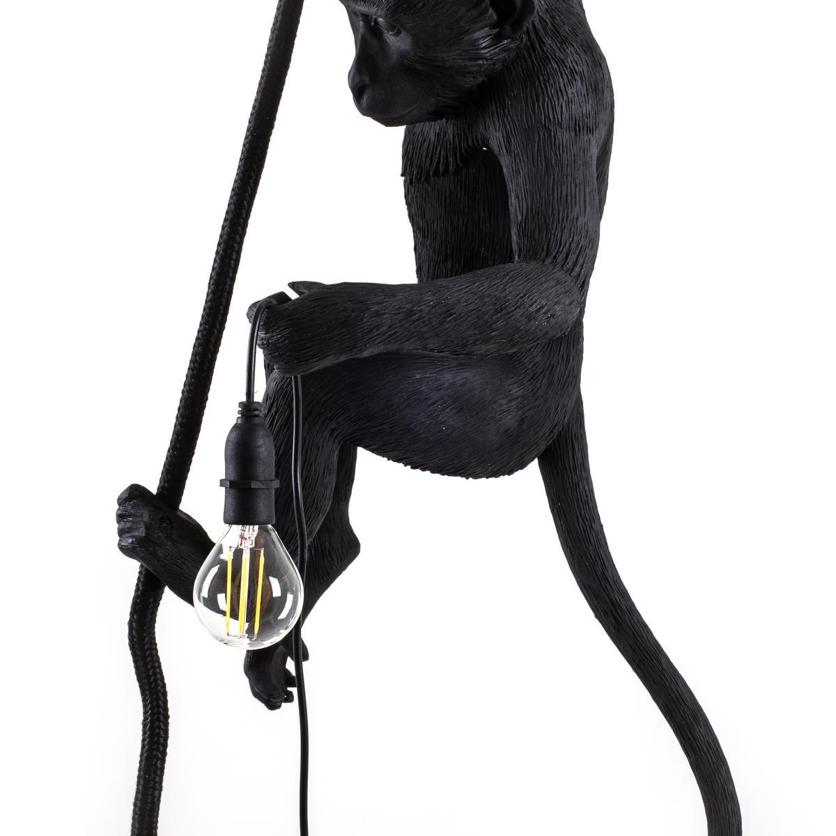 THE MONKEY LAMP BLACK CEILING LED resin pendant lamp