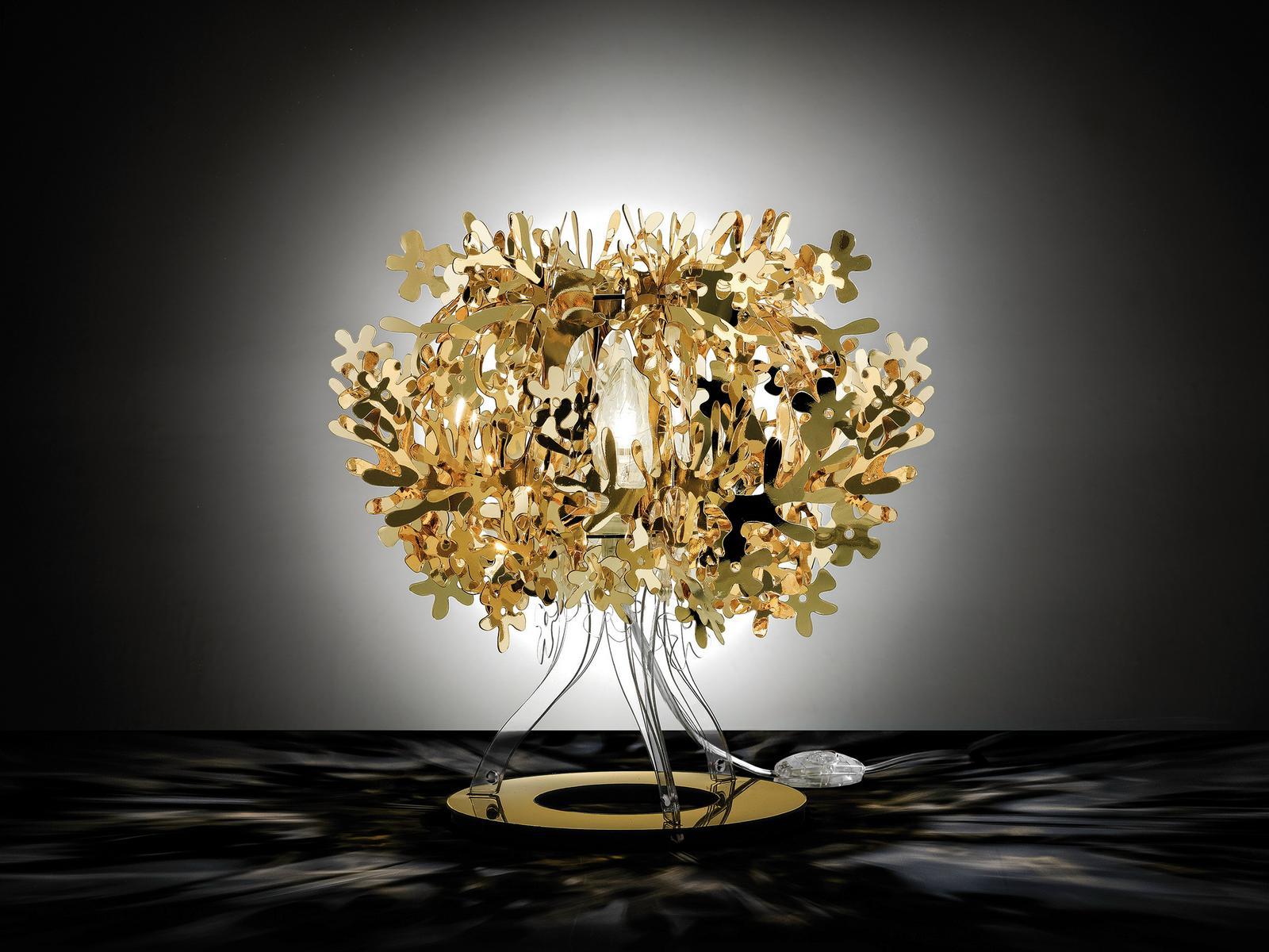 FIORELLINA GOLD LED Goldflex® table lamp FIORELLINA GOLD LED Goldflex® table lamp