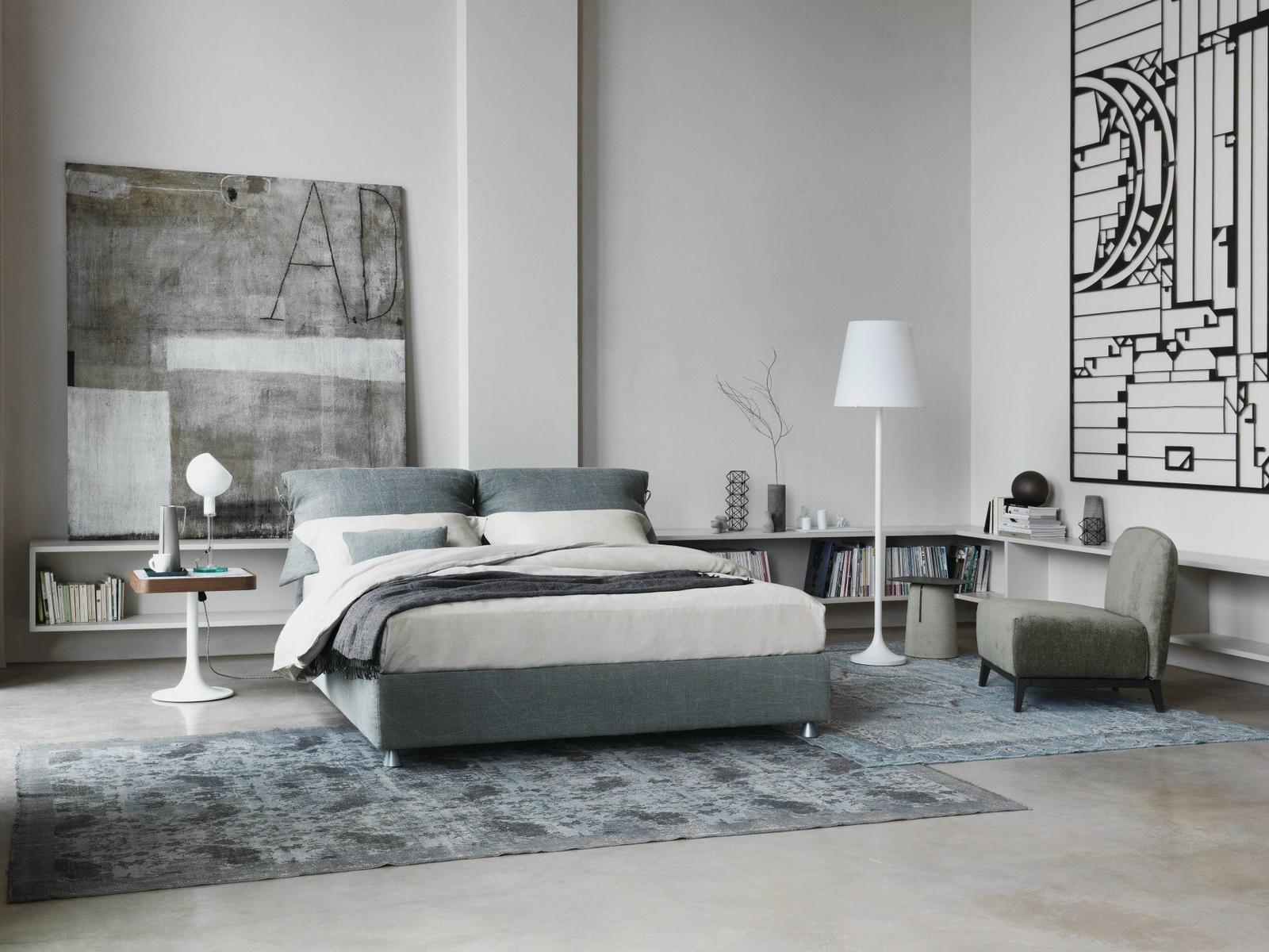 NATHALIE Double bed with removable cover