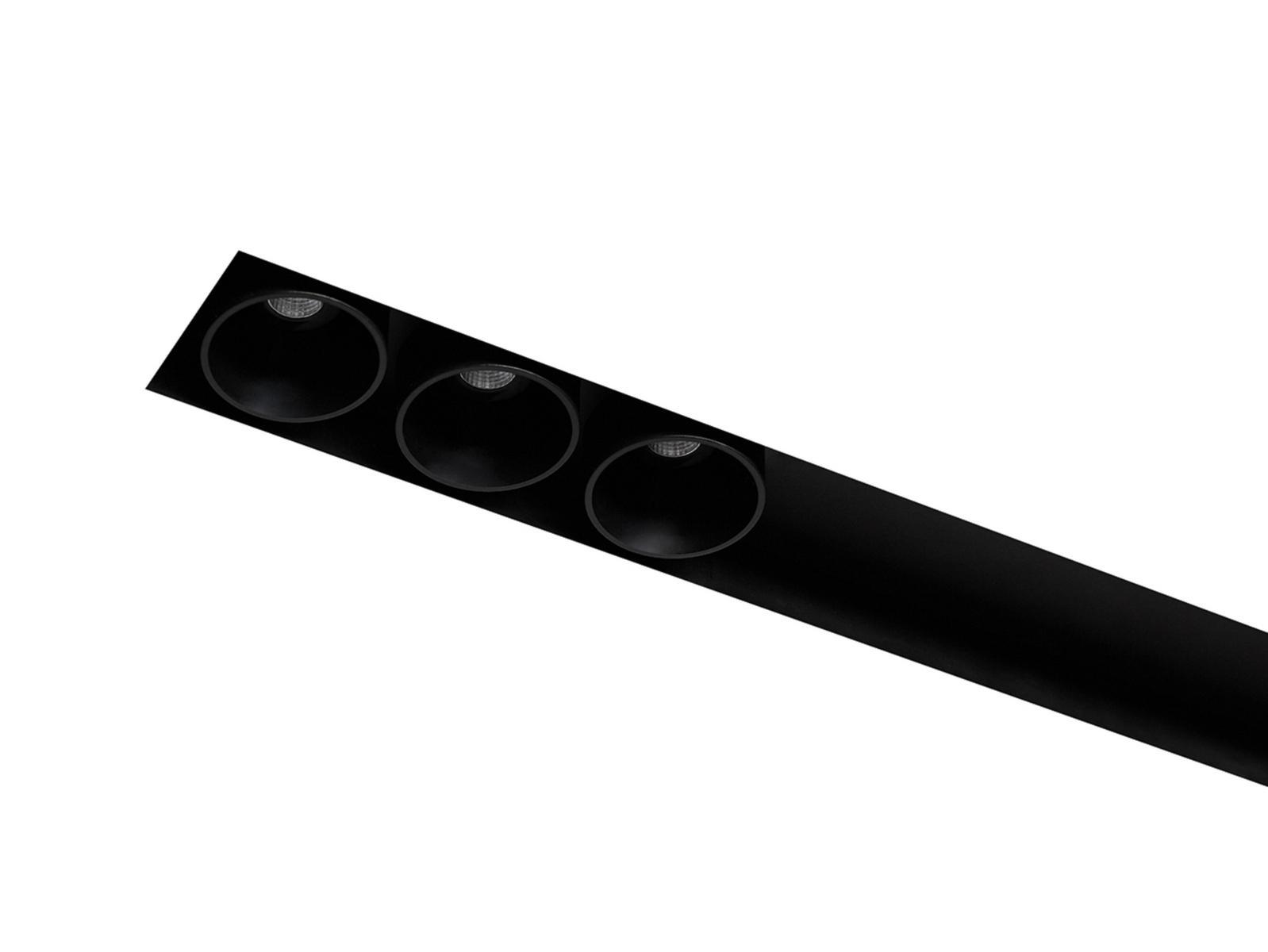 BLACK FOSTER CUSTOM Aluminium linear lighting profile for LED modules