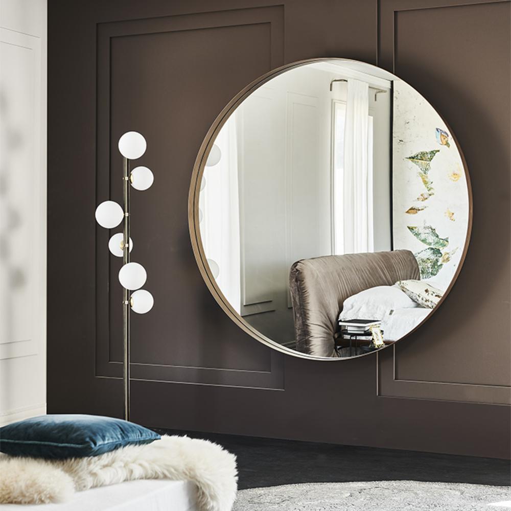 WISH MAGNUM Round metal mirror