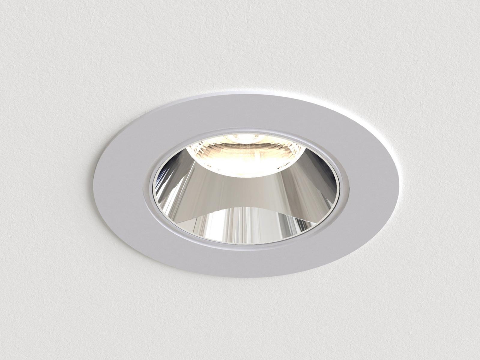 PROFORM FT ROUND LED semi-inset round aluminium spotlight