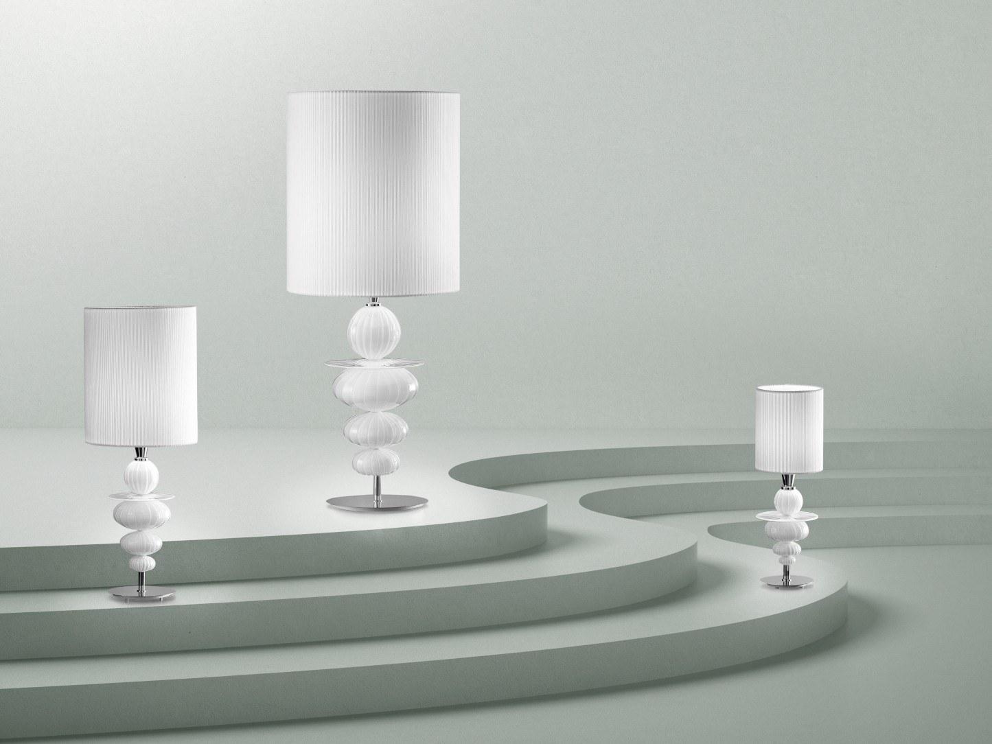 IGLOO Blown glass table lamp