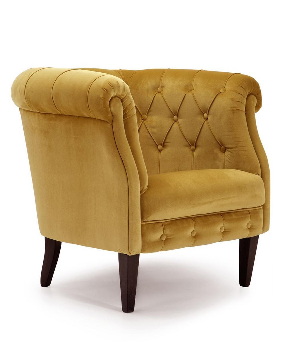 203 Tufted armchair with fire retardant padding