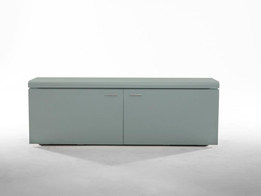 GOYA Melamine-faced chipboard sideboard with integrated lighting