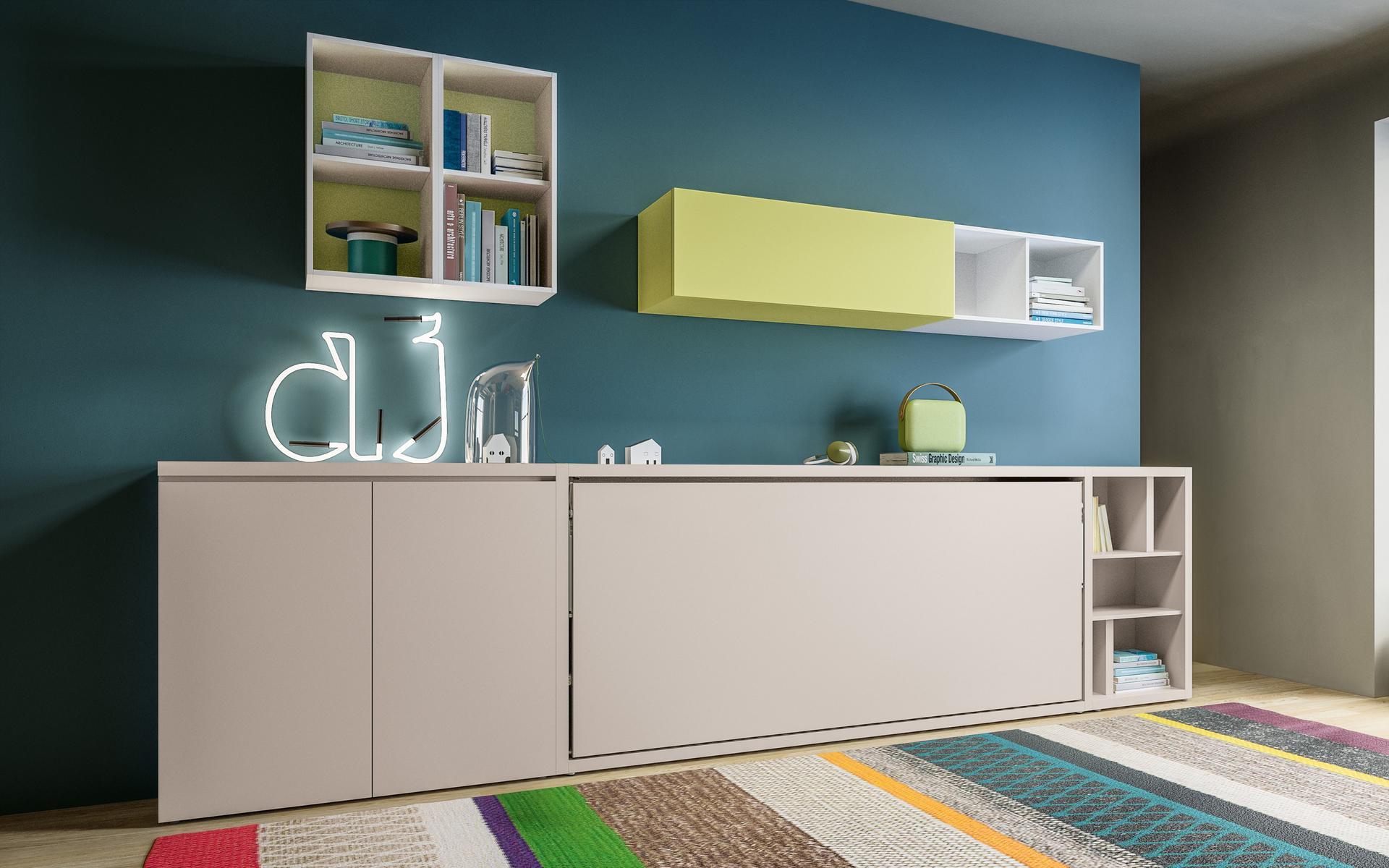 KALI STANDARD Pull-down single bed