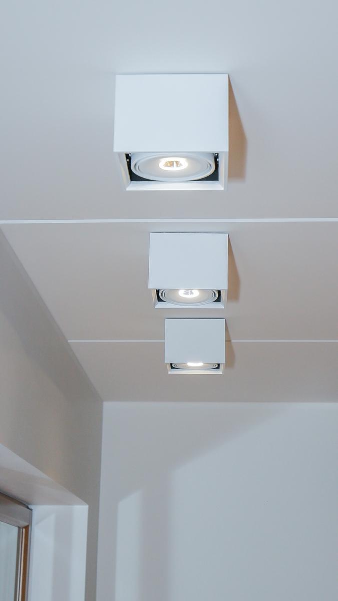 ORBITAL SURFACE 1 LARK-111 LED ceiling aluminium spotlight ORBITAL SURFACE 1 LARK-111 LED ceiling aluminium spotlight