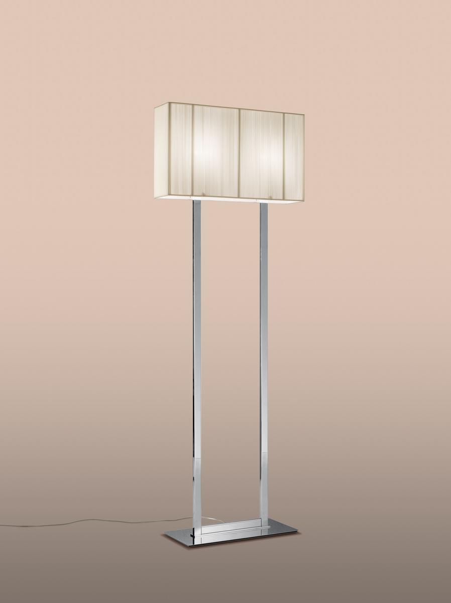 CLAVIUS Handmade silk floor lamp