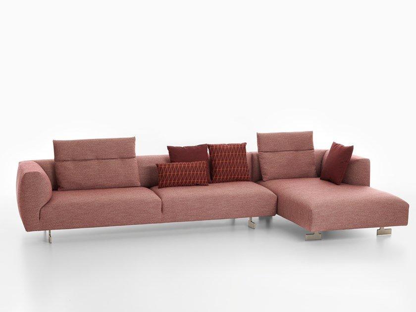 KIM Sofa with chaise longue